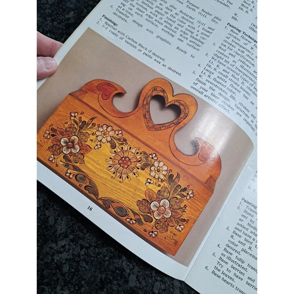Huggaboom Hearts by Jo Sonja Vintage 1985 Tole Decorative Painting Book